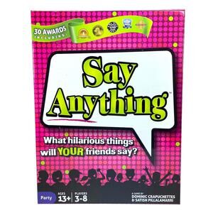 Say Anything Party Game North Star Games Complete Clean Preowned Family Fun